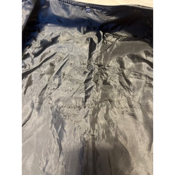 Custom Vintage Napolene Leather Outfitters Mens Patchwork Biker Vest Snap Button - Picture 8 of 8